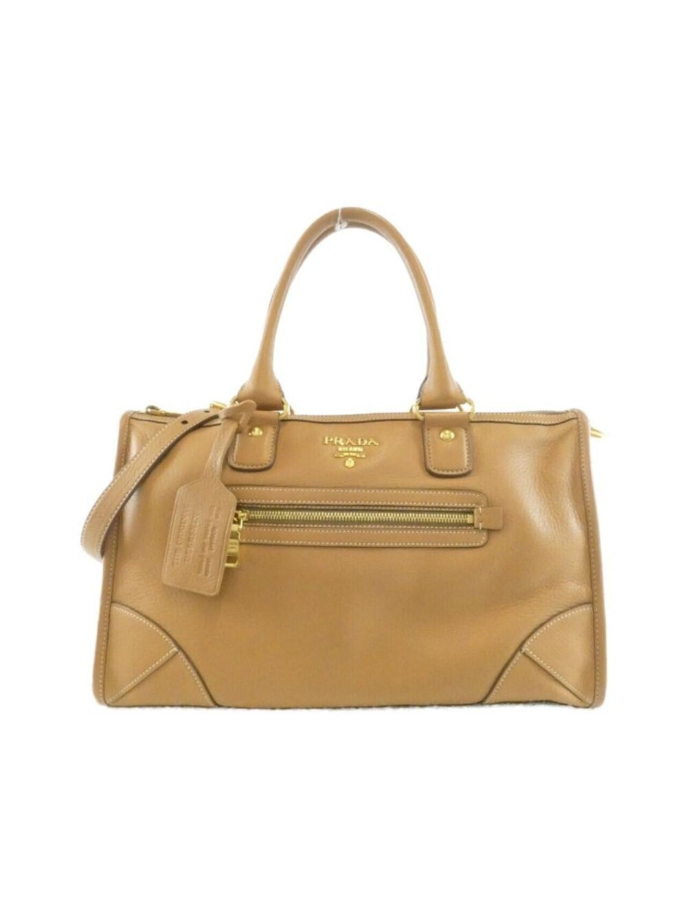 Prada Bag Handbag Gold